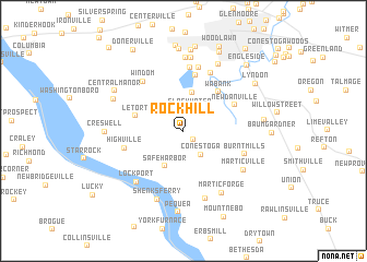 map of Rockhill