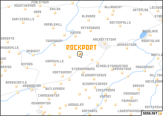 map of Rockport