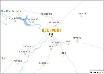 map of Rockport