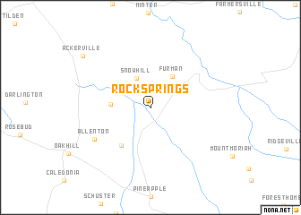 map of Rock Springs