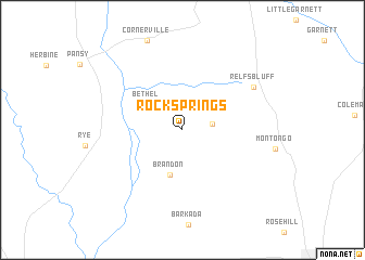 map of Rock Springs