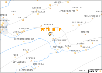 map of Rockville