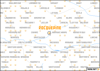 map of Rocquepine