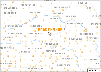 map of Rodachshof