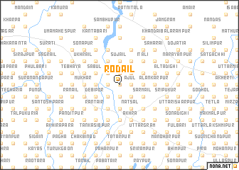 map of Rodail