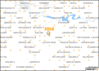 map of Roda