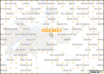 map of Rodebeek