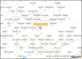map of Rodeiros