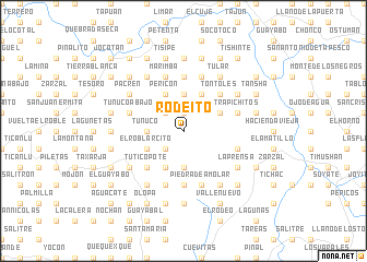 map of Rodeíto