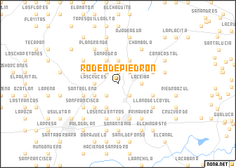 map of Rodeo de Piedrón