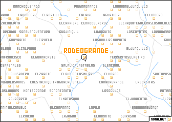 map of Rodeo Grande
