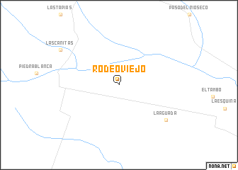 map of Rodeo Viejo