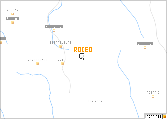 map of Rodeo