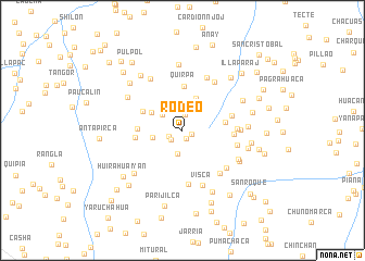 map of Rodeo