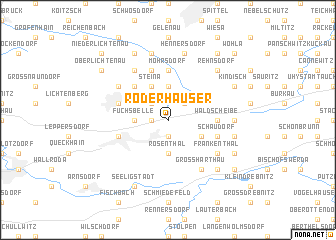 map of Röderhäuser