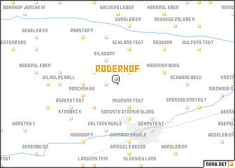 map of Röderhof