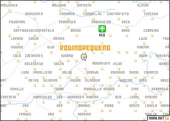 map of Rodiño-Pequeño