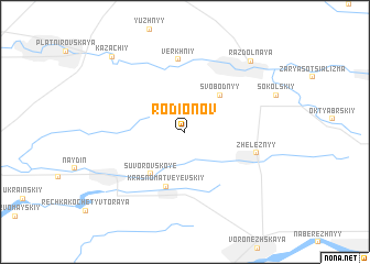map of (( Rodionov ))