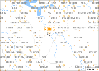 map of Rodís