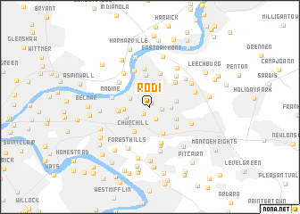 map of Rodi