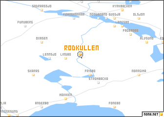 map of Rödkullen
