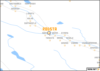 map of Rödsta