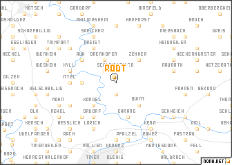 map of Rodt