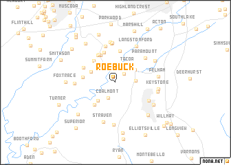 map of Roebuck