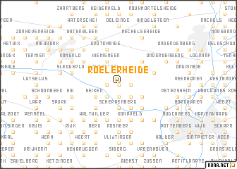 map of Roelerheide