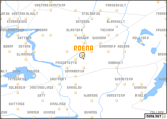 map of Röena