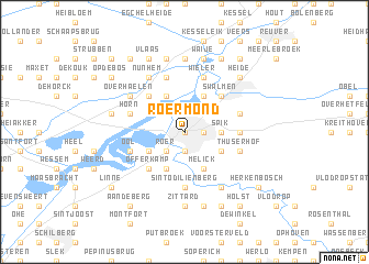 map of Roermond