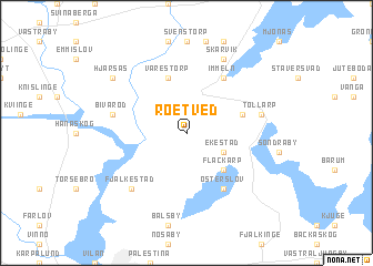 map of Röetved