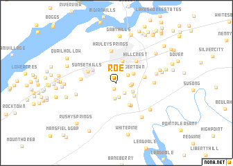 map of Roe