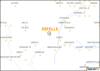 map of Rofelle