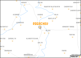 map of Rogachëv