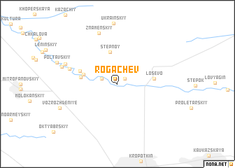 map of Rogachëv