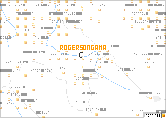 map of Rogersongama