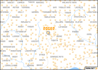 map of Roger