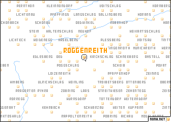map of Roggenreith