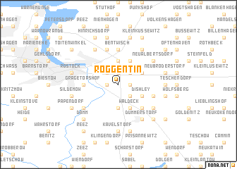 map of Roggentin