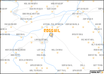 map of Roggwil