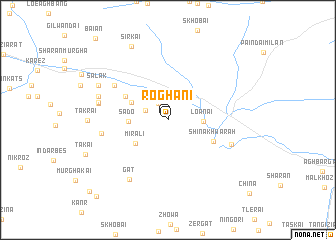 map of Roghāni