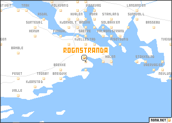 map of Rognstranda