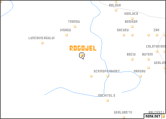 map of Rogojel