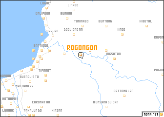 map of Rogongon