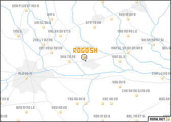 map of Rogosh