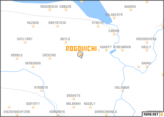 map of Rogovichi