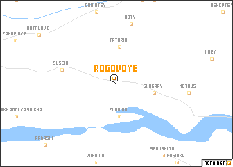 map of Rogovoye