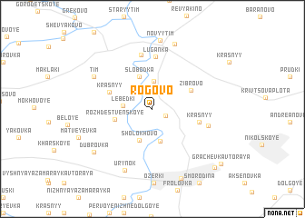 map of Rogovo