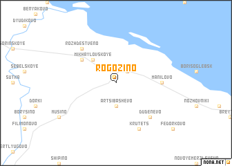 map of Rogozino